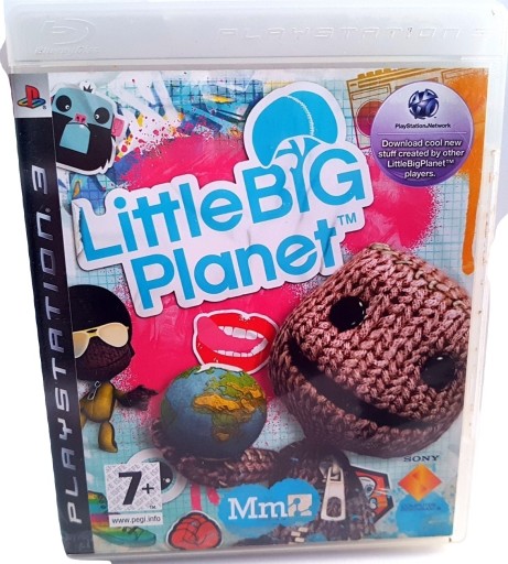 PS3 LITTLE BIG PLANET PIERWSZA CZĘŚĆ PS3 dlaDZIECI