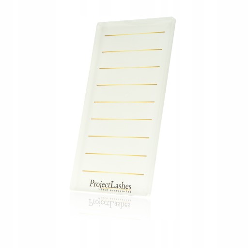 BIAŁY HOLDER ProjectLashes stacja do rzęs 8 x 15cm