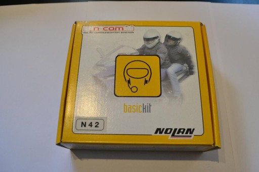 N-COM zestaw słuchawkowy interkomu Basic Kit do kaksu Nolan N42