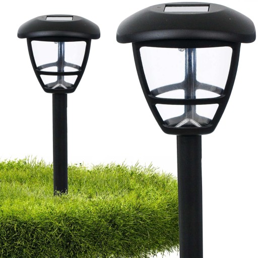 Lampa solarna LED ogrodowa latarenka elegancka