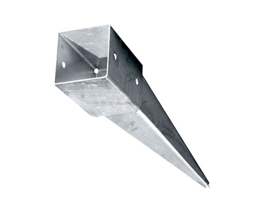 Podstawa słupa wbijana kotwa 90x90x750 PS90W