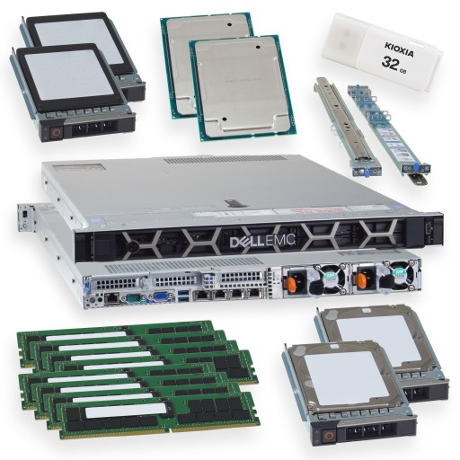 Dell R630 8x 2,5 2x E5-2660 v3 512GB 2x HDD 2TB 2x SSD 800GB