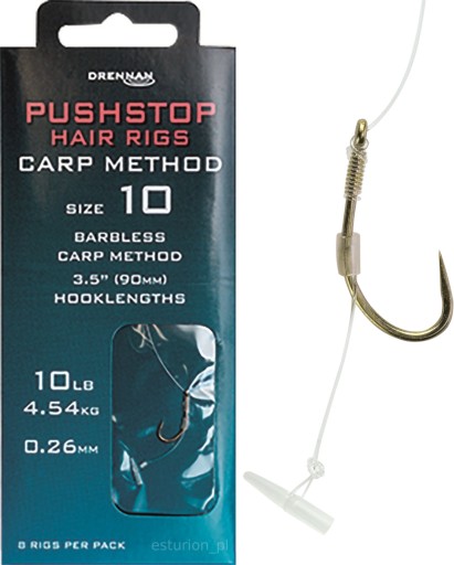 PRZYPONY nr #8/9cm DRENNAN Pushstop Carp Method
