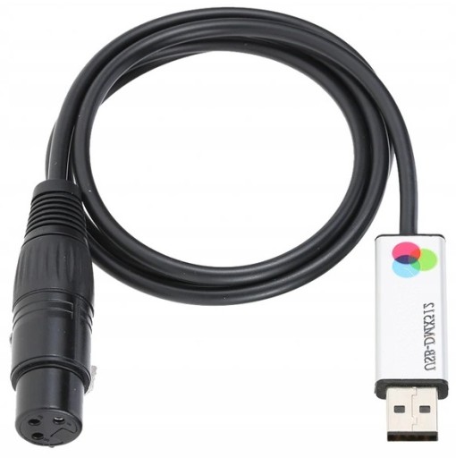 Adapter konwerter interfejsu USB na DMX512