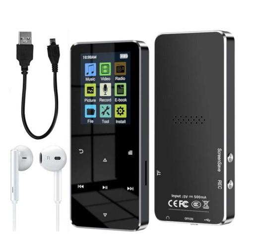MP3 PLAYER BLUETOOTH 5.0 Z OGLĄDANIEM WIDEO