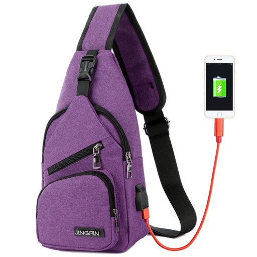 SASZETKA TORBA NA RAMIĘ MĘSKA NERKA PLECAK BOX USB