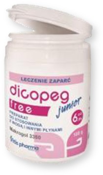 DICOPEG Junior Free 100g NA ZAPARCIA od 6-miesiąca