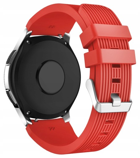 CZERWONY pasek do SAMSUNG GALAXY WATCH 46MM