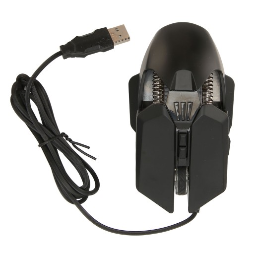 gaming mouse wired usb optical computer mice with rgb backlit 4 adjustable