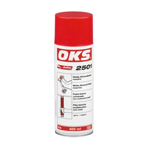 OKS 2501 SPRAY Biała pasta uniwersalna bez metali