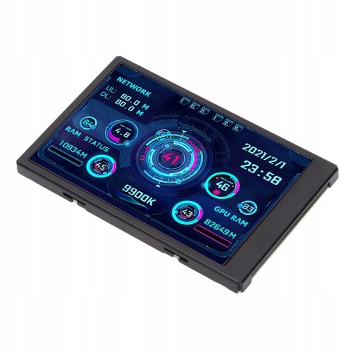3.5in IPS USB Mini ekran AIDA64 PC CPU RAM