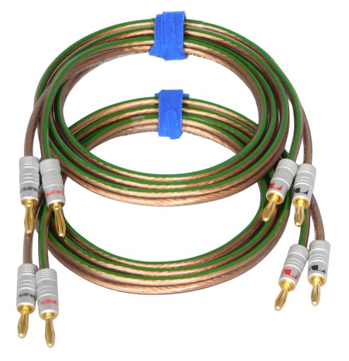 2x SOMMER ORBIT GŁOŚNIKOWY 2,5mm WT BANANOWE 10m