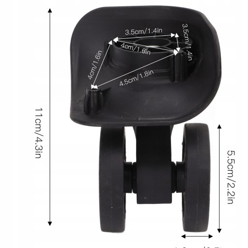 wkv-2PCS SUITCASE RING PART LUGGAGE SERVICE REPAIR