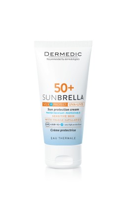 Dermedic Sunbrella krem d/opalania naczynka SPF50