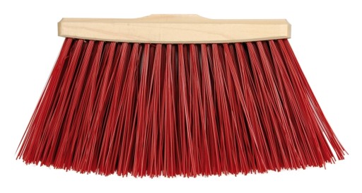 MIOTŁA ULICZNA PVC BEZ TRZONKA TWARDE WŁOSIE 25CM
