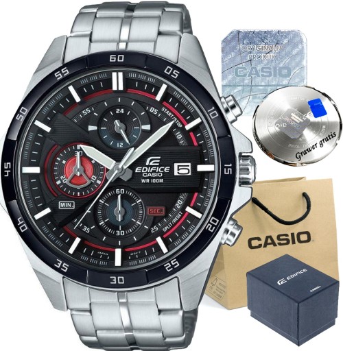Zegarek męski CASIO EDIFICE CHRONOGRAPH WR10bar
