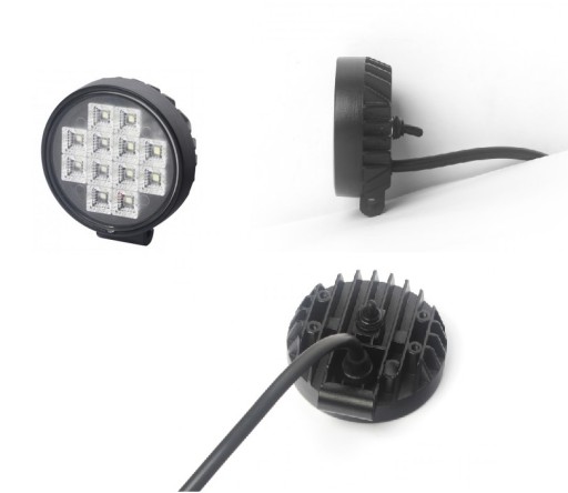 Lampa robocza 12 LED z włącznikiem 12-24V światło rozproszone TruckLed