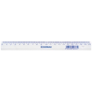 Linijka plastikowa DONAU 20cm zawieszka
