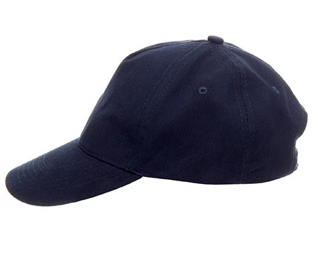 Czapka z daszkiem COMFORT 100% bawełny granatowa
