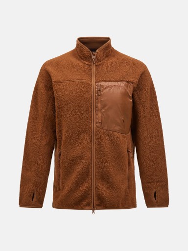 Peak Performance Bluza Męska Pile Zip Jacket XL