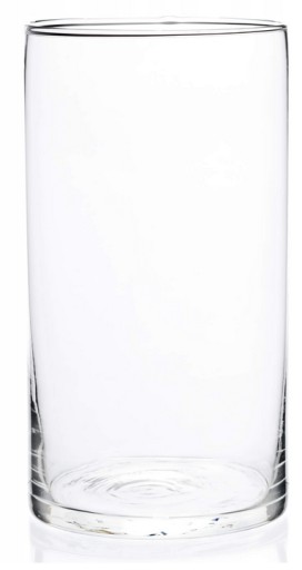 WAZON CYLINDER 30 CM LAS W SZKLE TUBA SZKLANA