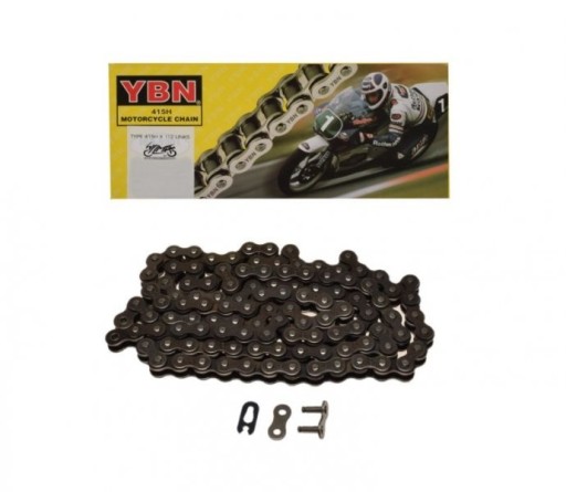 Łańcuch YBN 112 ogniw 415H Romet Ogar 205 Kadet