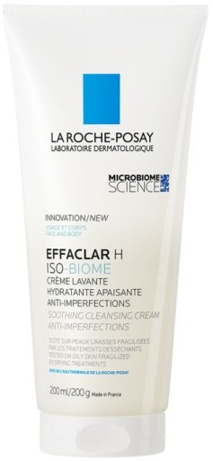 LA ROCHE EFFACLAR H ISO-BIOME Krem myjący 200 ml