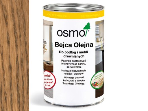 OSMO 3541 Bejca Olejna podłogi HAWANA 125ml