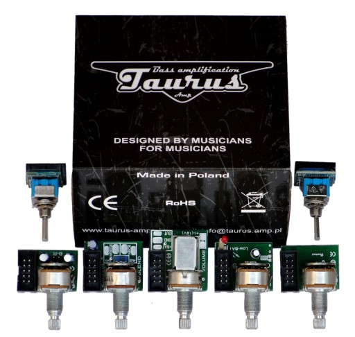 Preamp do gitary basowej