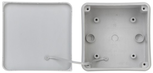 PUSZKA ELEKTRYCZNA Z DŁAWNICAMI IP65 103x103x57 mm