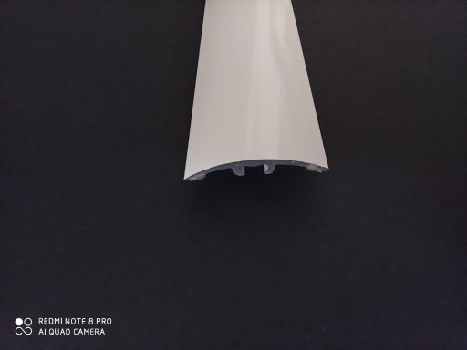 Biała Listwa progowa łączeniowa dylatacyjna 30mm 93cm Aluminiowa
