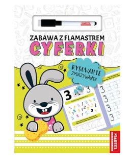 Zabawa z flamastrem. Cyferki