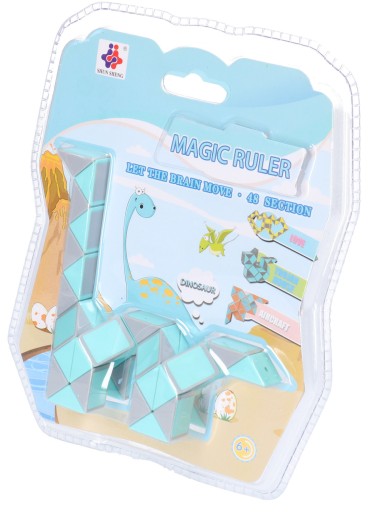 MAGICZNY WĄŻ układanka logiczna DINOZAUR 4004