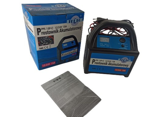 Prostownik akumulatorowy PPS 15PC 12/24V 15A TELTO