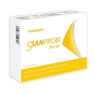 Sanprobi Barrier - probiotyk, 40 kapsułek