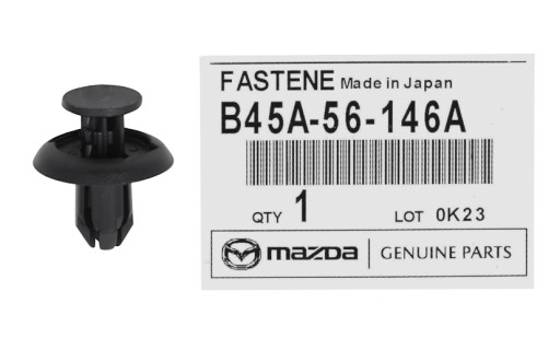Spinka kołek nadkola MAZDA 3 6 CX-3/5/9 B45A56146A