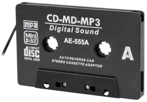 Adapter KASET MAGNETOFONOWYCH MP3 AUX JACK 3,5MM