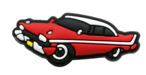 PRZYPINKA PIN DO BUTÓW CROCS CROCSÓW OZDOBA AUTO SAMOCHÓD RETRO