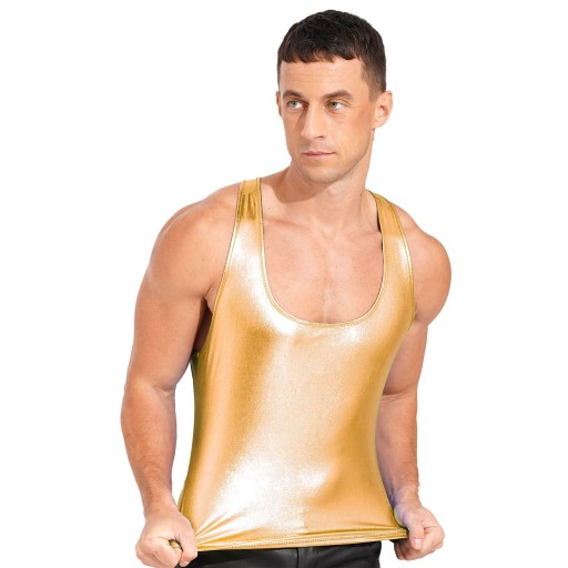 Mens Sleeveless Racer Back Slim Fits Camisole Tops