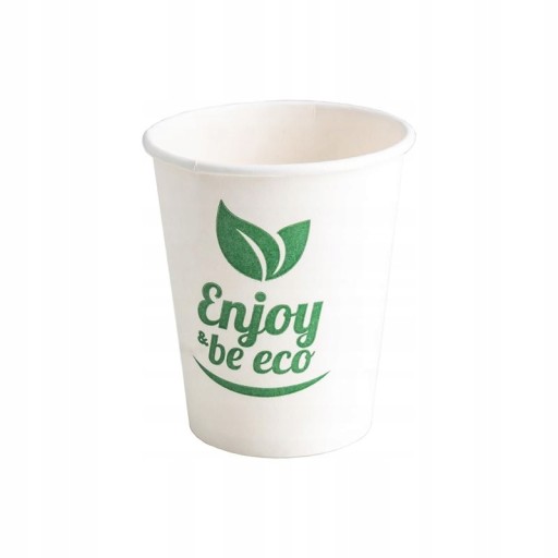 Kubeki kubek papierowy 200ml Enjoy&Be Eco 75szt zwolniony z opłaty SUP