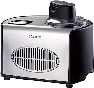 Maszyna do lodów H. Koenig HF250 srebrna 150W 1,5l