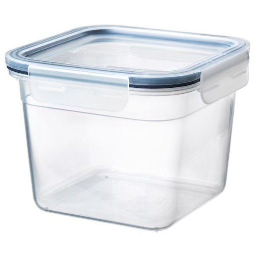 IKEA 365+ POJEMNIK +POKRYWKA kwadrat/plastik 1,4l