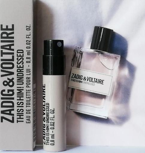 PRÓBKA ZADIG & VOLTAIRE THIS IS HIM! UNDRESSED 0,8ml EDT DLA MĘŻCZYZN