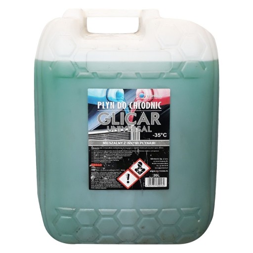 PŁYN DO CHŁODNIC GLICAR -35 ZIELONY 20L