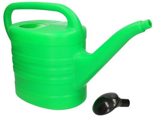 KONEWKA OGRODNICZA 15L OWALNA PLASTIKOWA Z SITKIEM