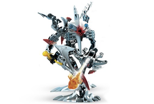 Klocki LEGO Bionicle 8921 Barraki Pridak używane Zestaw Robot Kompletny