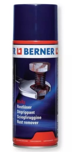 Odrdzewiacz MoS2 Berner 400ml 207445 penetrator spray 400ml
