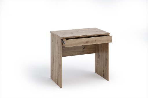 TOALETKA 80 cm konsola z szufladą dąb artisan