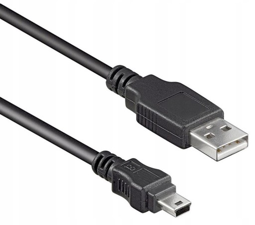 Kabel wtyk USB - wtyk mini USB 1,8m Libox LB0017