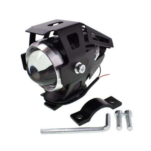 ++LAMPA REFLEKTOR HALOGEN LED RING MOTOCYKL SKUTER